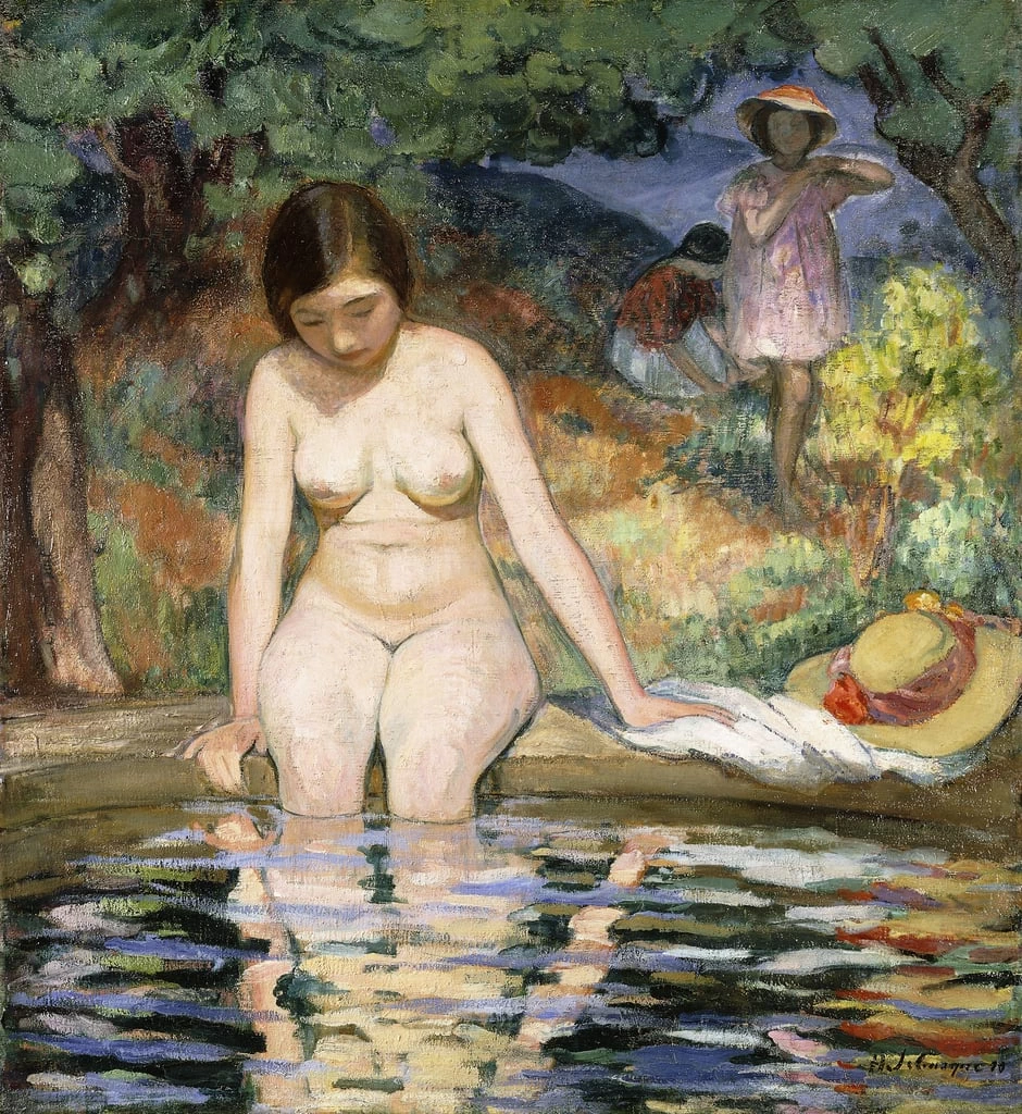 Bagnante, 1910